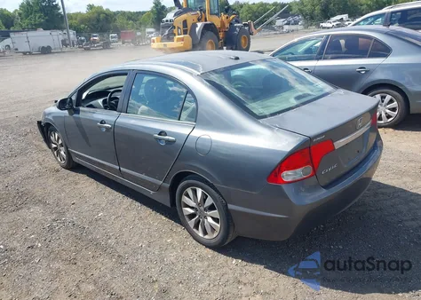 2010 Honda Civic Ex-L from USA, damaged, VIN 2HGFA1F92AH515258
